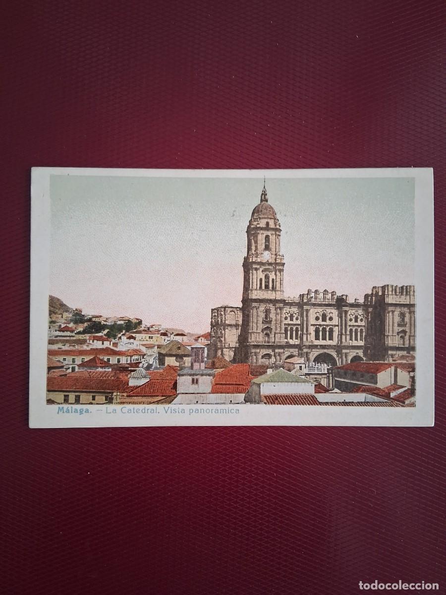 Postales: M&Aacute;LAGA, VISTA DE LA CATEDRAL.Circa 1905