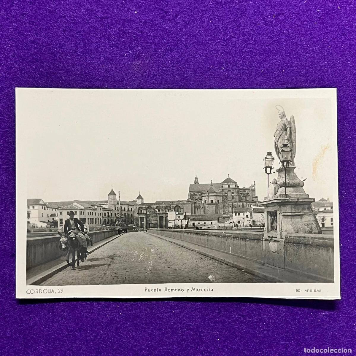 Postales: POSTAL DE CORDOBA. PUENTE ROMANO Y MEZQUITA.