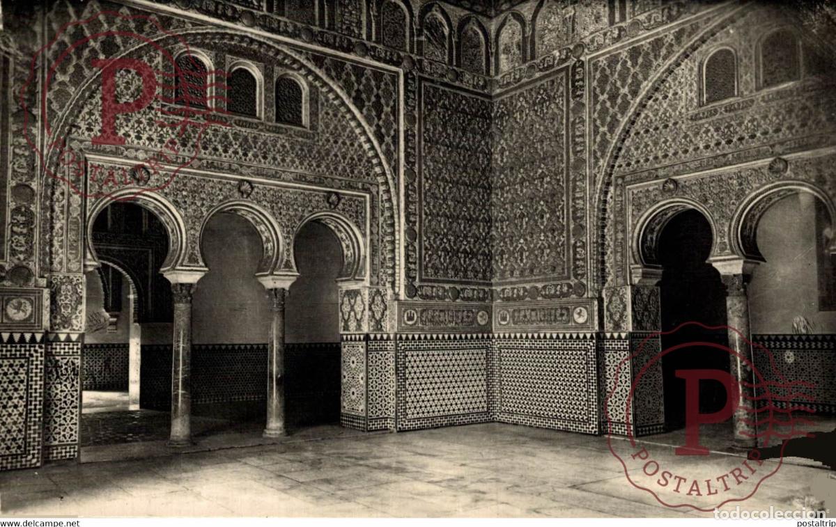 Postales: SEVILLA- REALES ALCAZARES SALON DE EMBAJADORES. SEVILLA ANDALUCIA ESPA&Ntilde;A ESPAGNE