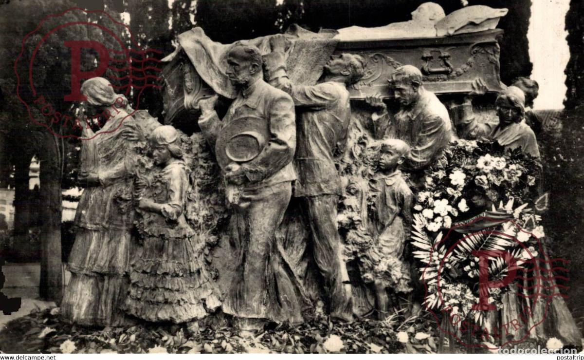 Postales: SEVILLA- CEMENTERIO MAUSOLEO MANOLITO EL GALLO SEVILLA ANDALUCIA ESPA&Ntilde;A ESPAGNE
