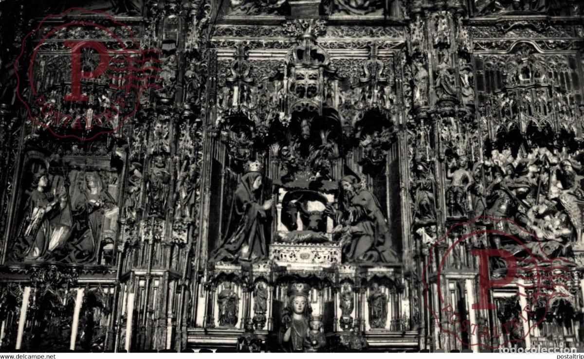 Postais: SEVILLA- CATEDRAL RETABLO CAPILLA MAYOR SIGLO XVI SEVILLA ANDALUCIA ESPA&Ntilde;A ESPAGNE