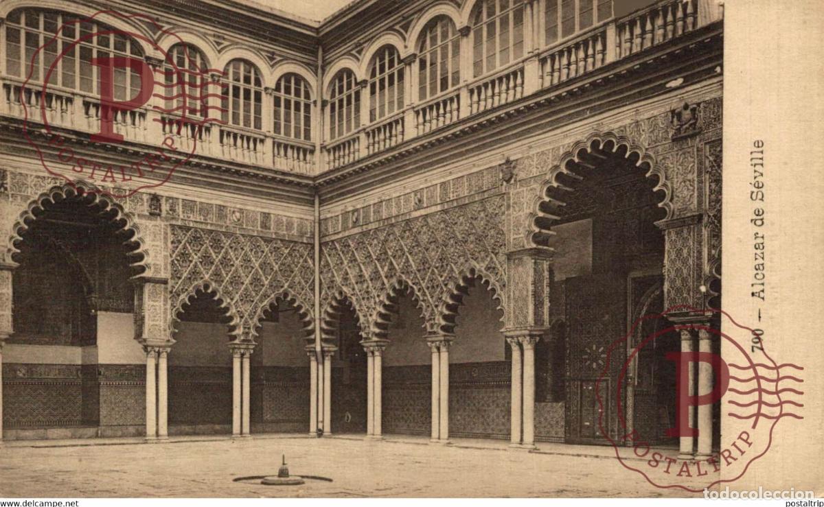 Postais: SEVILLA- ALCAZAR DE SEVILLA MOROS SEVILLA ANDALUCIA ESPA&Ntilde;A ESPAGNE