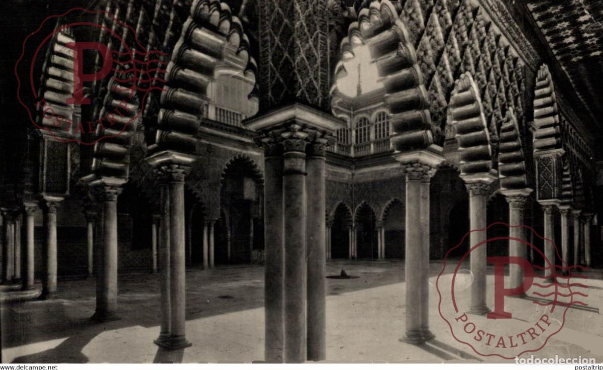 Postais: SEVILLA - EL ALCAZAR PATIO DE LAS DONCELLAS ANDALUCIA ESPA&Ntilde;A ESPAGNE