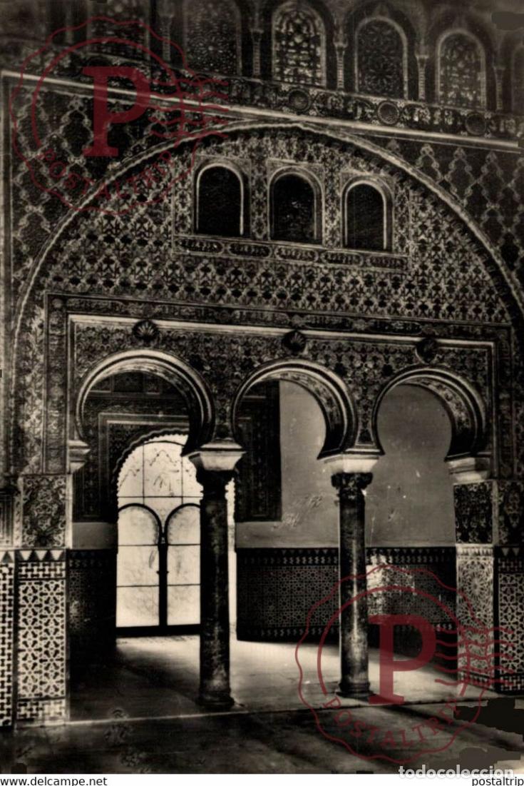 Postkarten: SEVILLA - REAL ALCAZAR SALON DE EMBAJADORES ANDALUCIA ESPA&Ntilde;A ESPAGNE