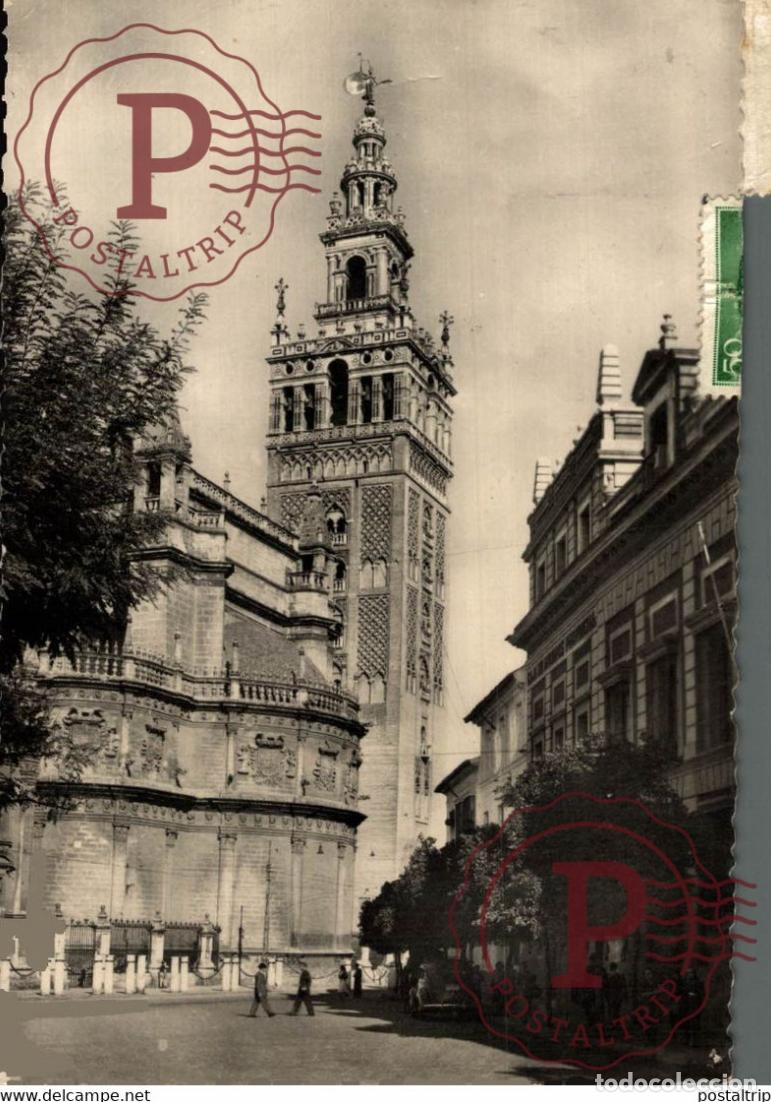 Postcards: SEVILLA - LA GIRALDA ANDALUCIA ESPA&Ntilde;A ESPAGNE