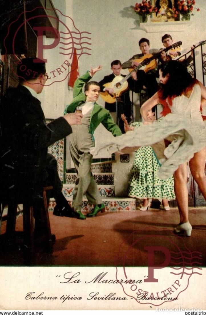 Postcards: SEVILLA - LA MACARENA TABERNA TIPICA ANDALUCIA ESPA&Ntilde;A ESPAGNE