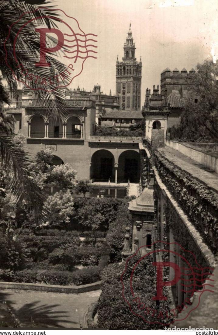 Postcards: SEVILLA - REALES ALCAZARES GALERIAS DEL REY DON PEDRO ANDALUCIA ESPA&Ntilde;A ESPAGNE