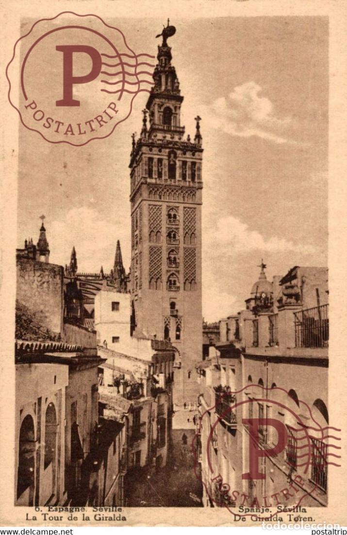 Postales: SEVILLA - LA GIRALDA ANDALUCIA ESPA&Ntilde;A ESPAGNE