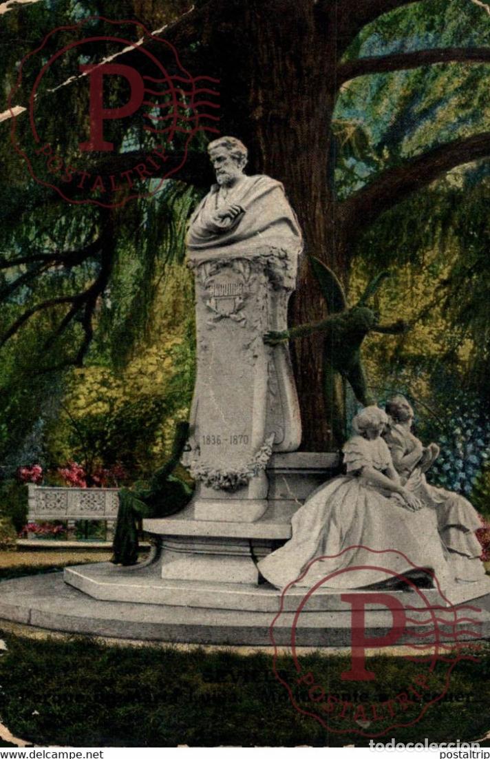 Postales: SEVILLA - MONUMENTO A BECQUER ANDALUCIA ESPA&Ntilde;A ESPAGNE