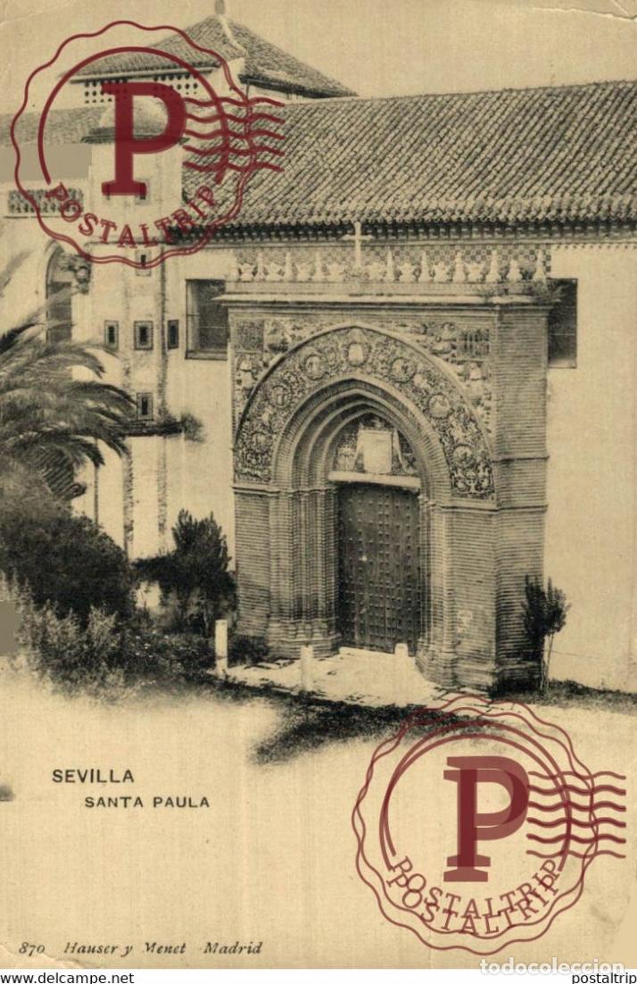 Postales: SEVILLA. SANTA PAULA.