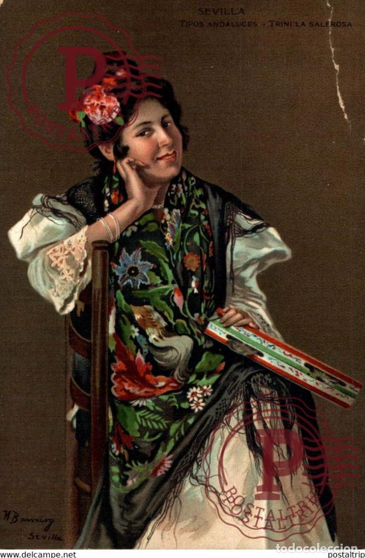 Postales: SEVILLA. TRINI LA SALEROSA. - Foto 1