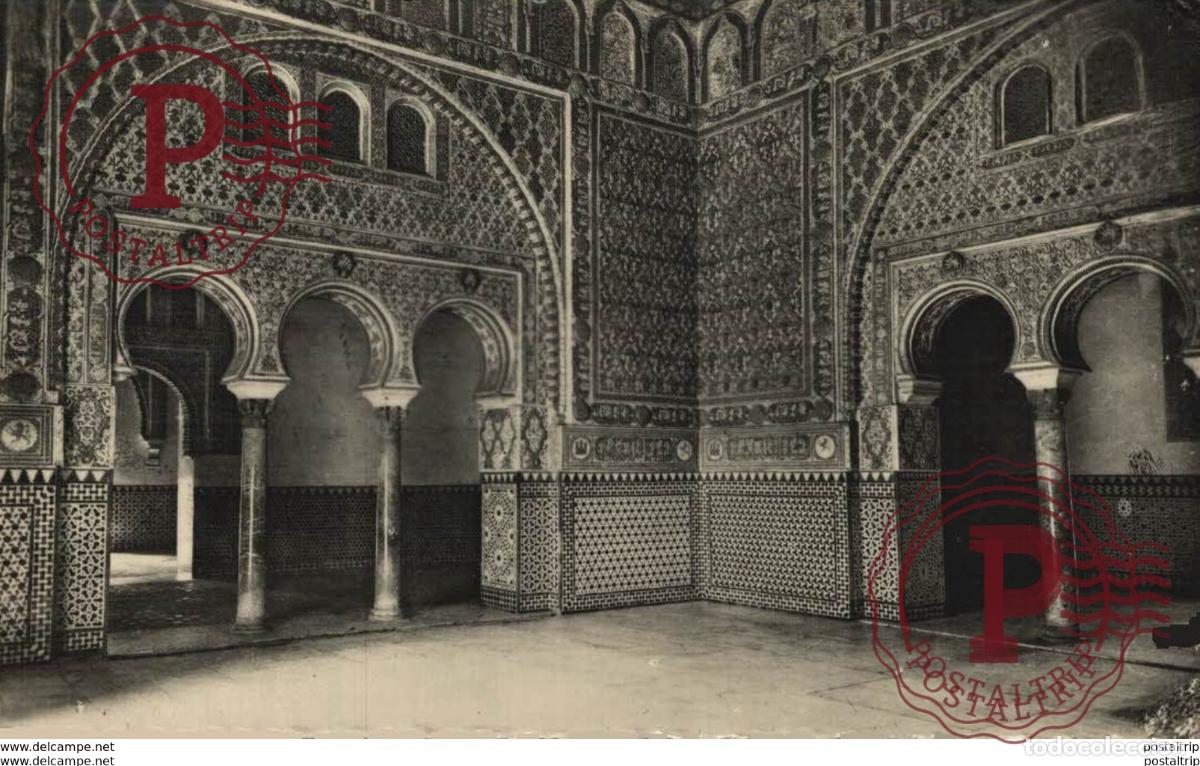 Postales: SEVILLA- REALES ALC&Aacute;ZARES, SAL&Oacute;N DE EMBAJADORES. SEVILLA ANDALUCIA ESPA&Ntilde;A ESPAGNE