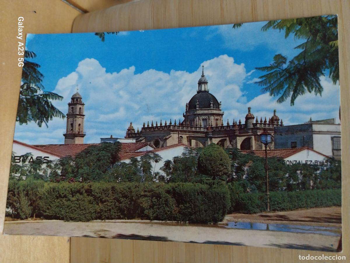 Postales: JEREZ DE LA FRONTERA IGLESIA COLEGIAL ED FOTOCOLOR VALMAN D 564 CIRCULADA A&Ntilde;O 1962