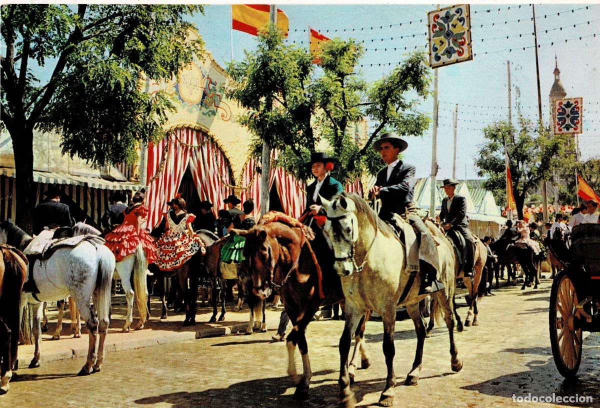 Postales: POSTAL MODERNA DE SEVILLA. FERIA DE ABRIL. P-ANSE-2986