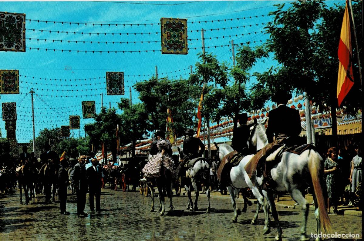 Postales: POSTAL MODERNA DE SEVILLA. FERIA DE ABRIL. P-ANSE-2987