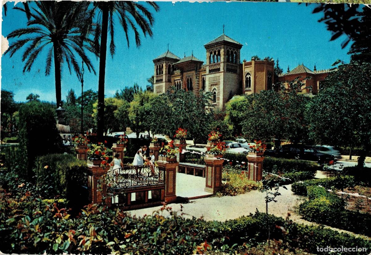Postales: POSTAL MODERNA DE SEVILLA. PLAZA DE AM&Eacute;RICA. P-ANSE-2993