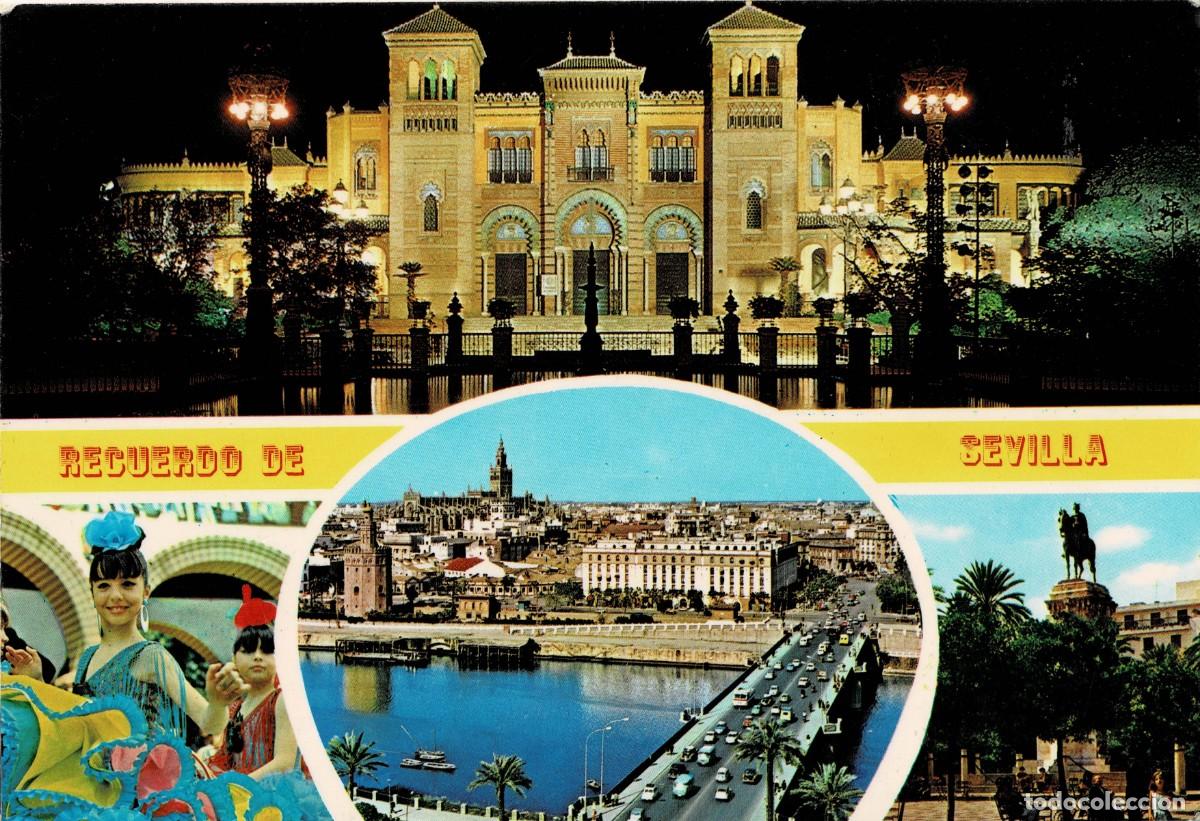 Postales: POSTAL MODERNA RECUERDO DE SEVILLA. P-ANSE-2994