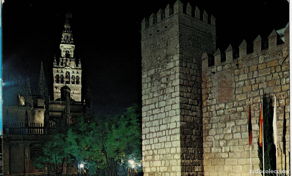 Postales: POSTAL MODERNA DE SEVILLA. LA GIRALDA. ASPECTO NOCTURNO. P-ANSE-2995
