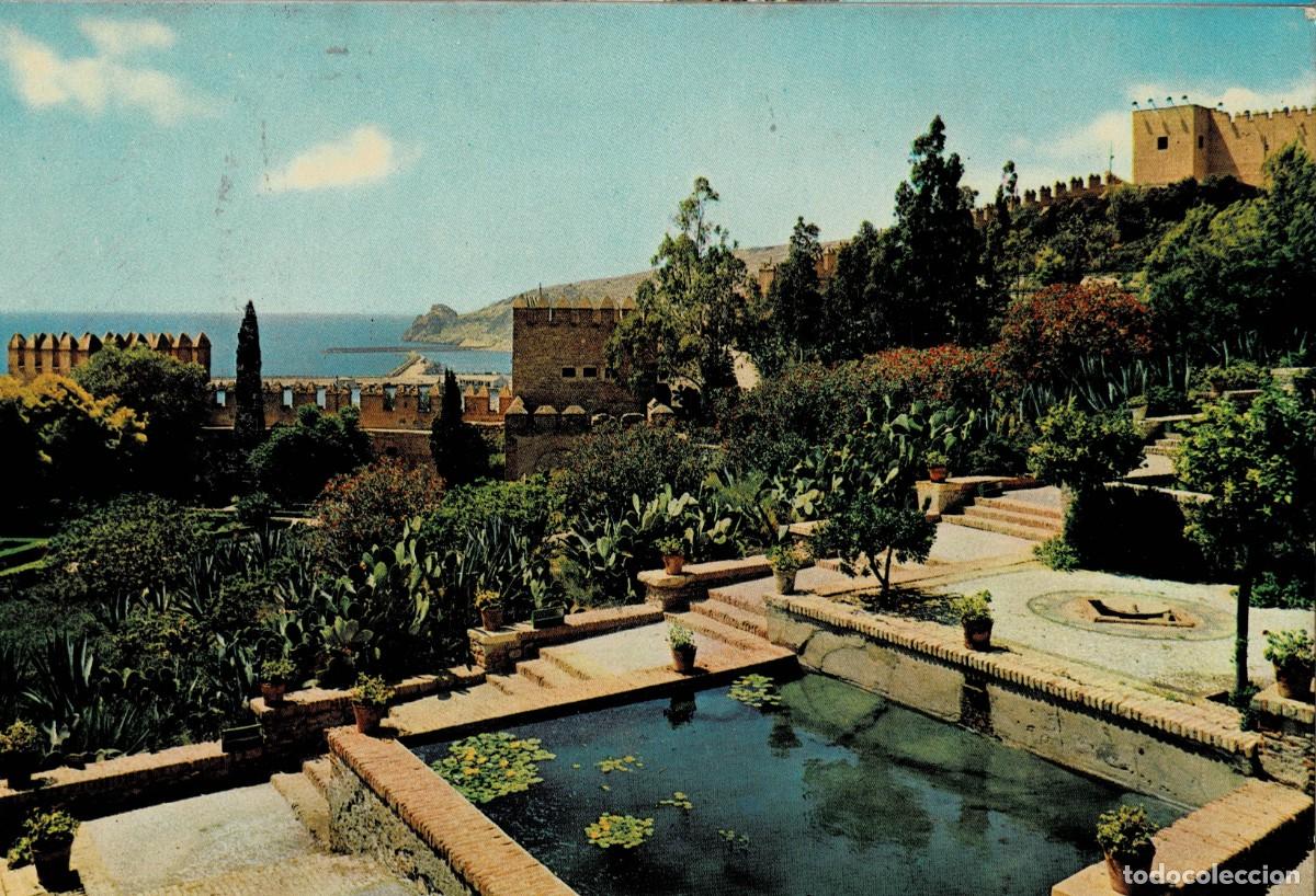 Postales: POSTAL MODERNA DE ALMERIA. JARDINES DE LA ALCAZABA. P-ANSE-3005