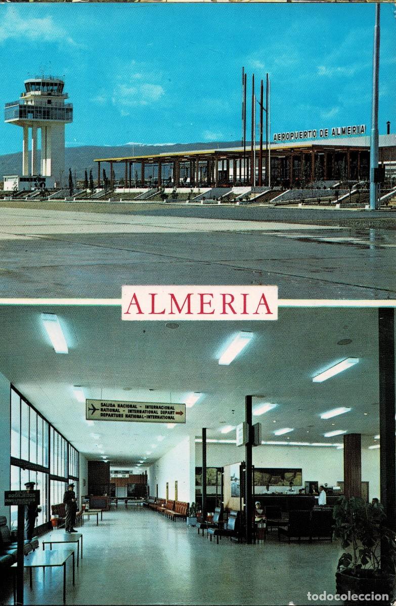 Postales: POSTAL MODERNA DE ALMERIA. COSTA DEL SOL. AEROPUERTO. P-ANSE-3007 ,5