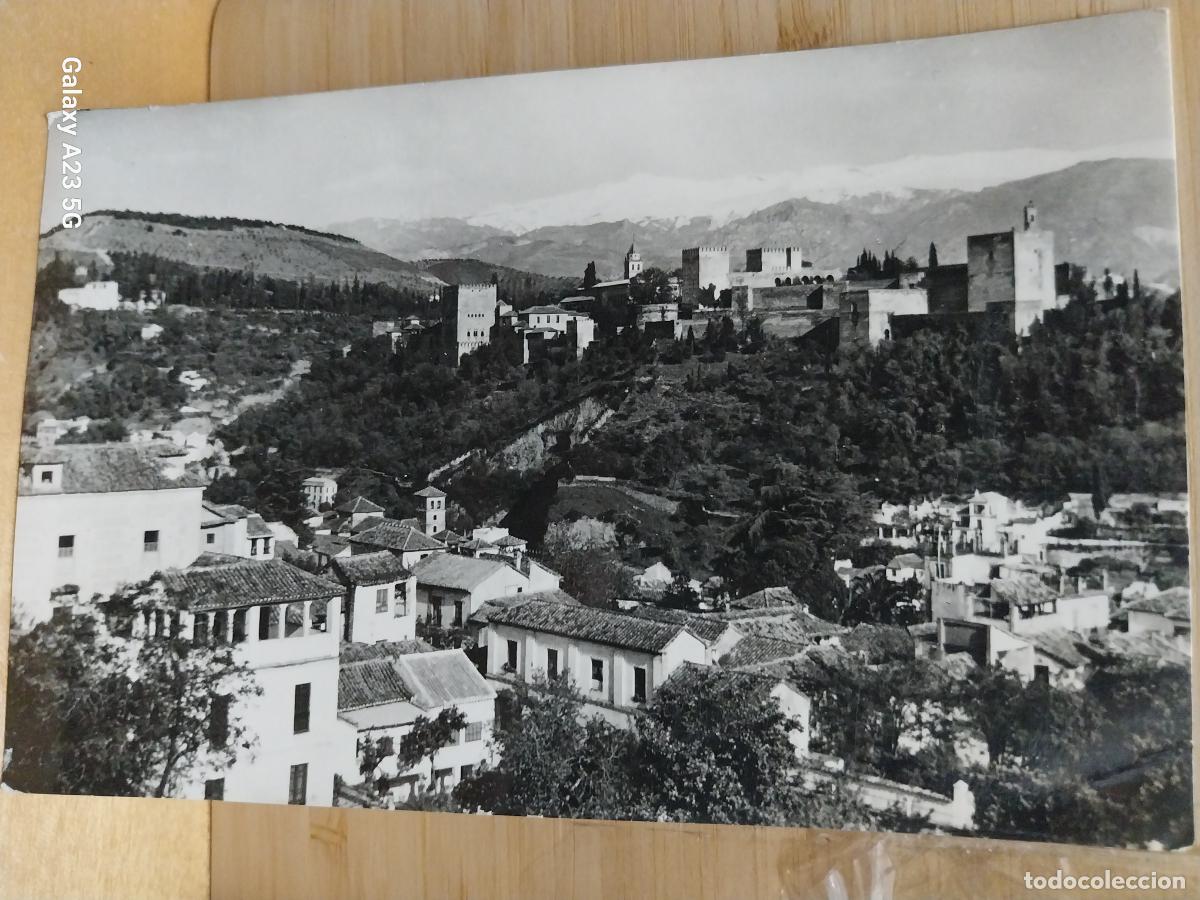 Postales: ALHAMBRA SIERRA NEVADA ED ARRIBAS 1035 CIRCULADA A&Ntilde;O 1959