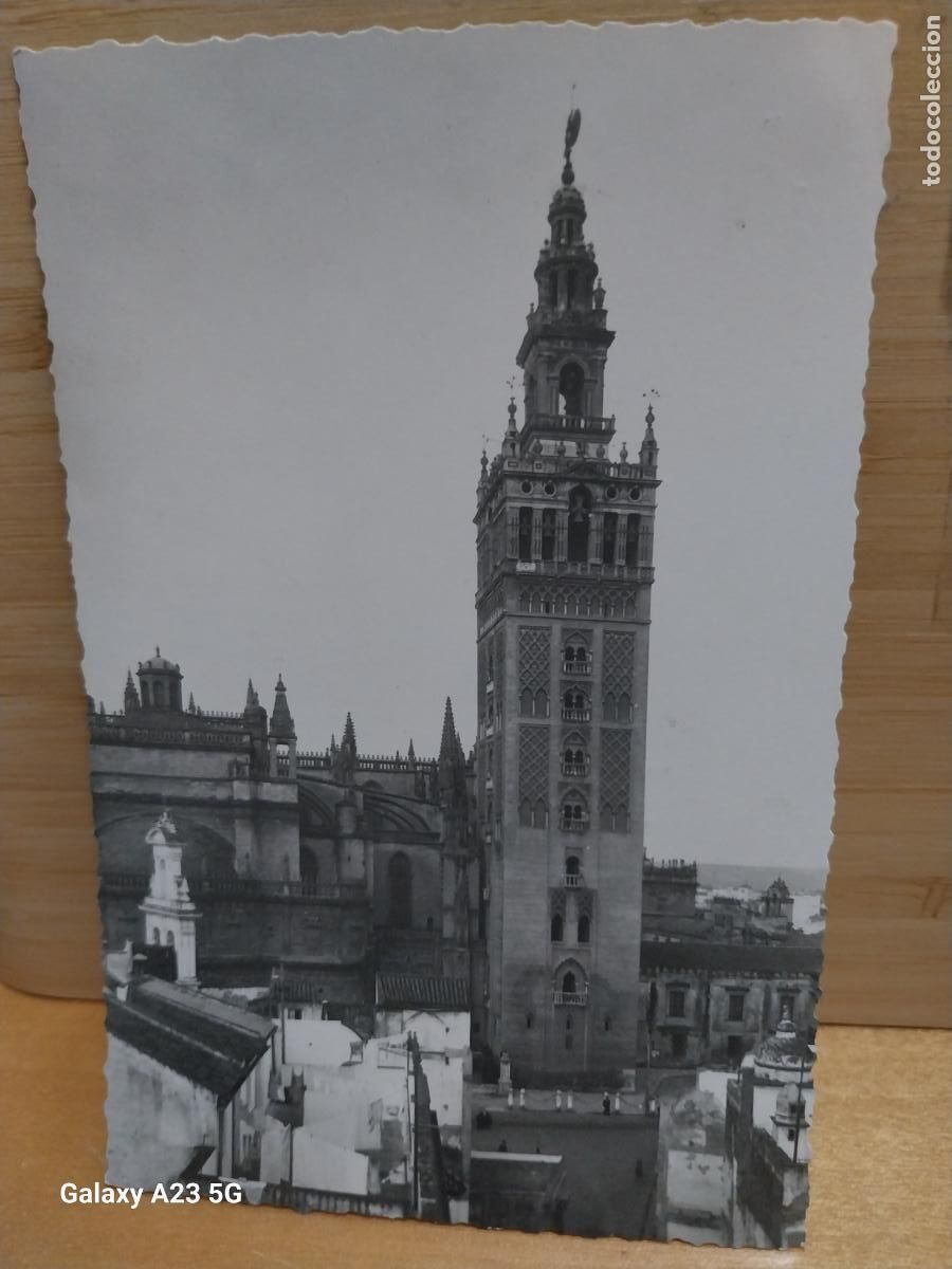 Cartes Postales: GIRALDA SEVILLA POSTAL N&ordm; 5 CIRCULADA A&Ntilde;O 1953