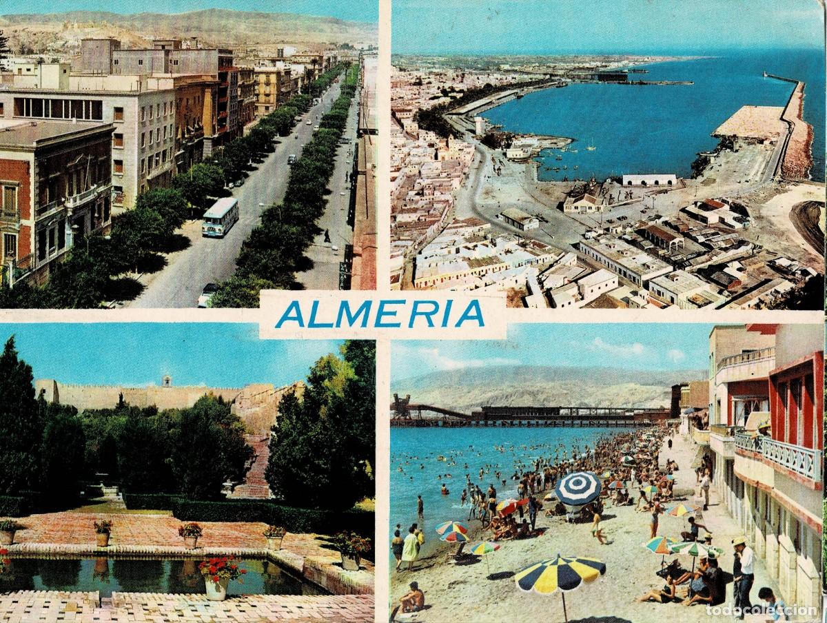 Postales: POSTAL MODERNA DE ALMERIA. 4 VISTAS. P-ANSE-3016