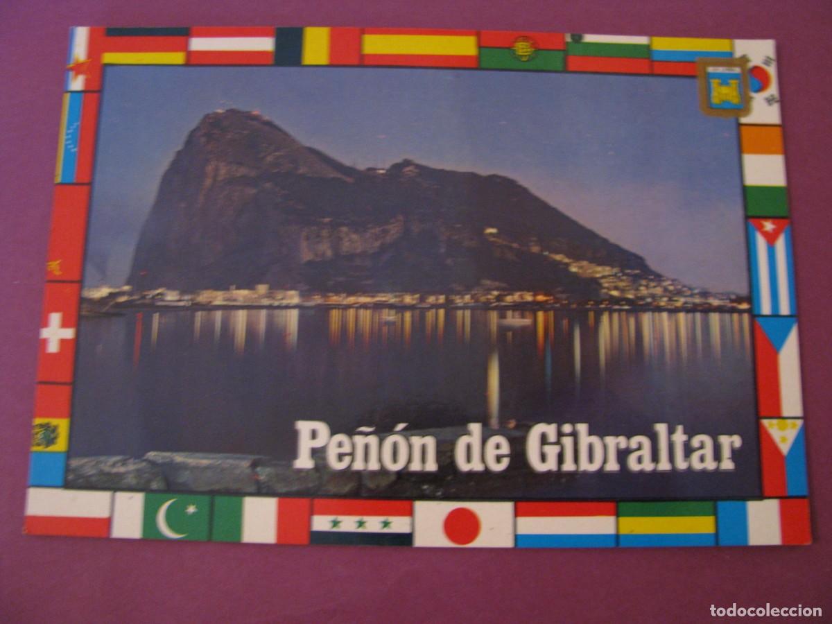 Postales: POSTAL DE LA LINEA. VISTA NOCTURNA DEL PE&Ntilde;ON DE GIBRALTAR. SUBIRATS CASANOVAS 62