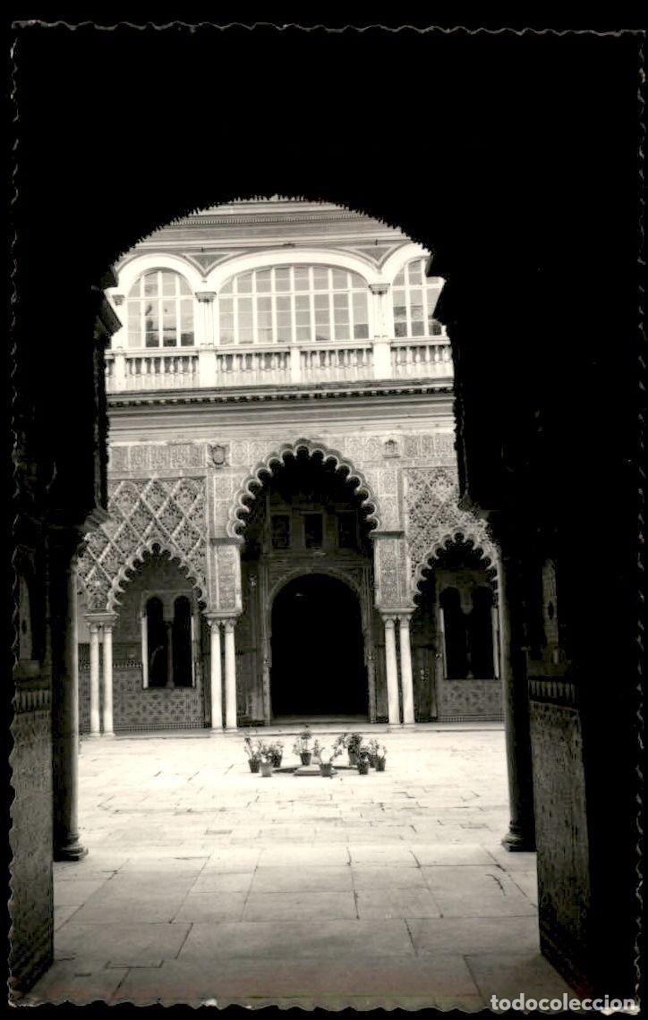 Postales: Sevilla - Alcazar Patio de las doncellas