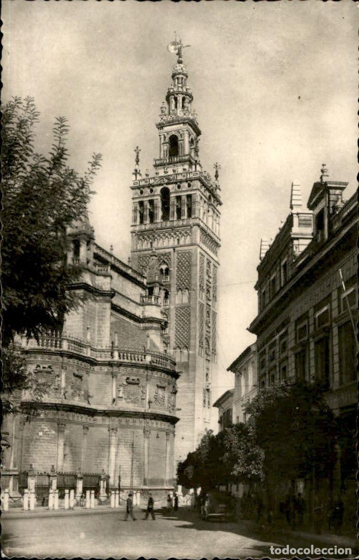 Postales: Sevilla - La Giralda - Heliotipia Artistica Espa&ntilde;ola Madrid