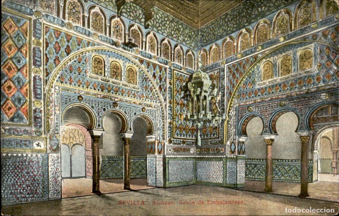 Postales: Sevilla - Alcazar Salon de Embajadores