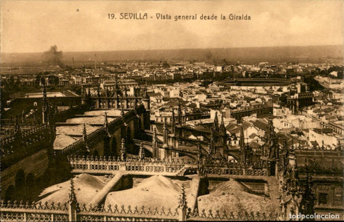 Postales: Sevilla - Vista general desde La Giralda - Abelardo Linares