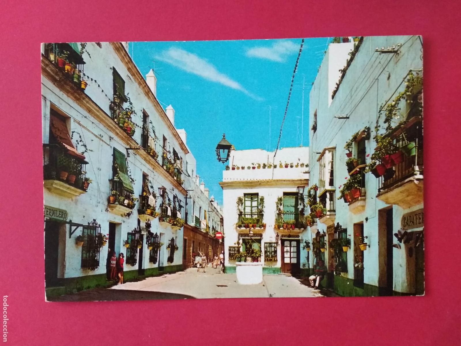 Postales: ANTIGUA TARJETA POSTAL , ANDALUCIA , CADIZ , PLAZA DEL TIO DE LA TIZA