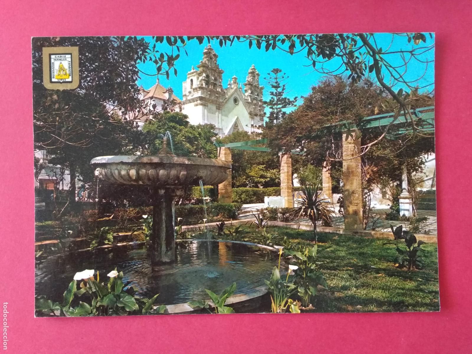 Postales: ANTIGUA TARJETA POSTAL , ANDALUCIA , CADIZ , ALAMEDA MARQUES DE COMILLAS
