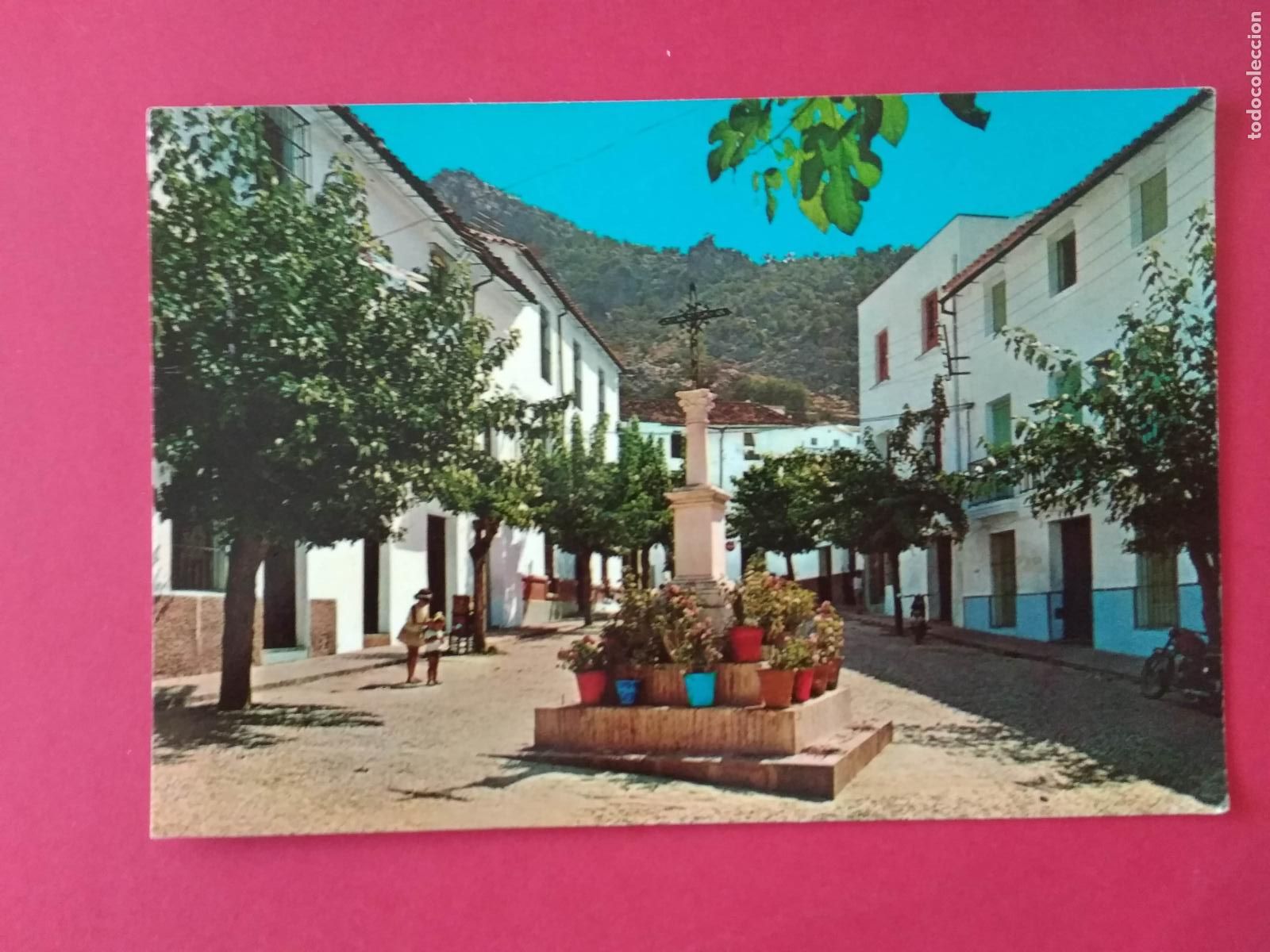 Postales: ANTIGUA TARJETA POSTAL , ANDALUCIA , CADIZ , UBRIQUE PLAZA DEL GENERAL MOLA