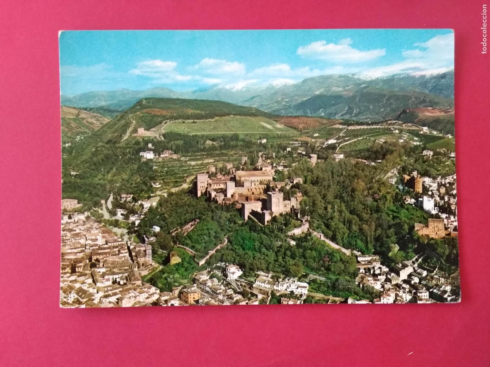 Postales: ANTIGUA TARJETA POSTAL , ANDALUCIA , GRANADA , ALHAMBRA