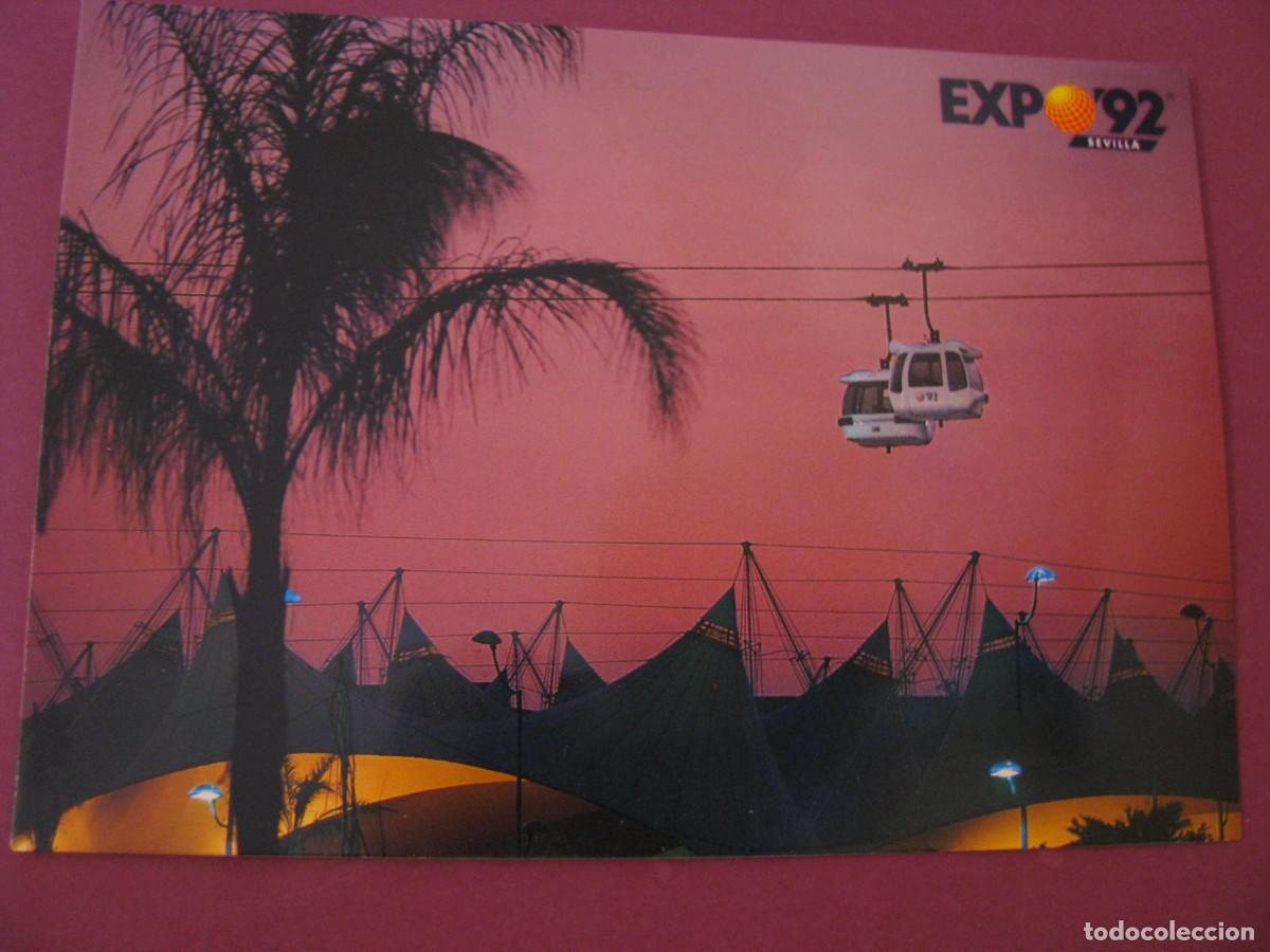 Postales: POSTAL DE EXPO 92. SEVILLA, PALENQUE.