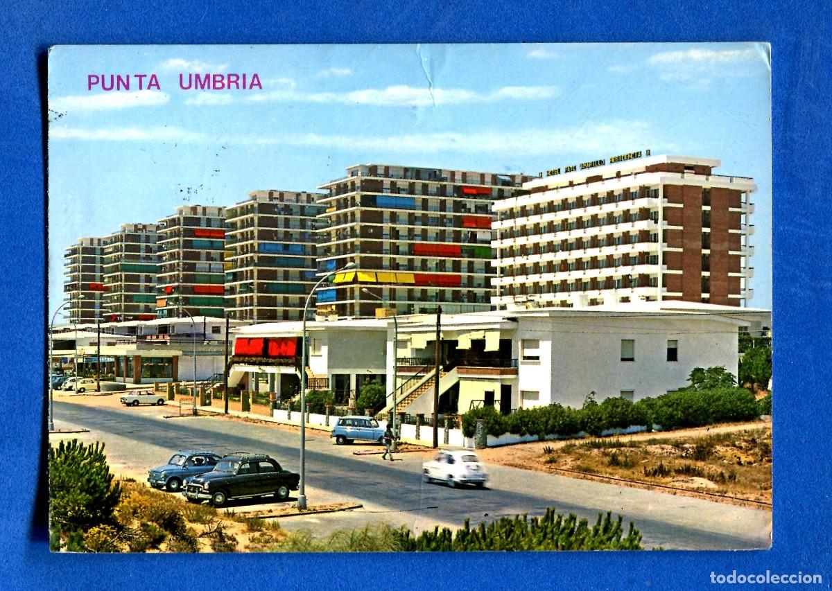 Postales: POSTAL CIRCULADA HUELVA 73 PUNTA UMBRIA EDITA ARRIBAS