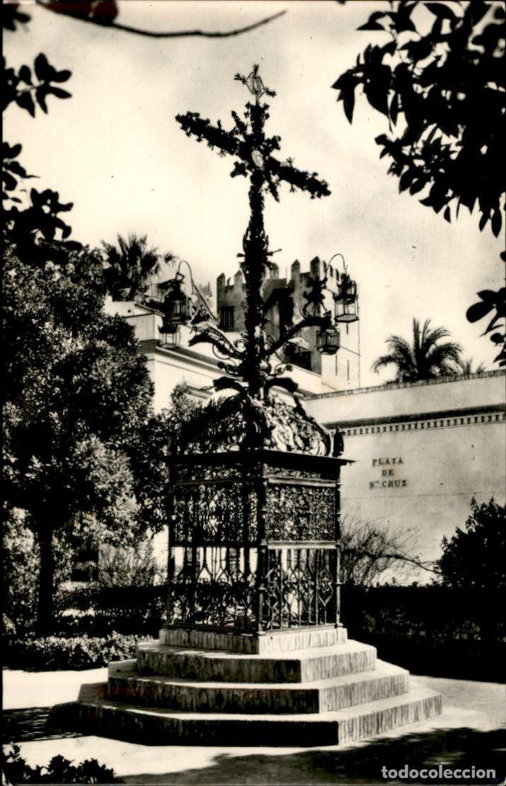 Postales: Sevilla - Plaza Cruz de Cerrajeria