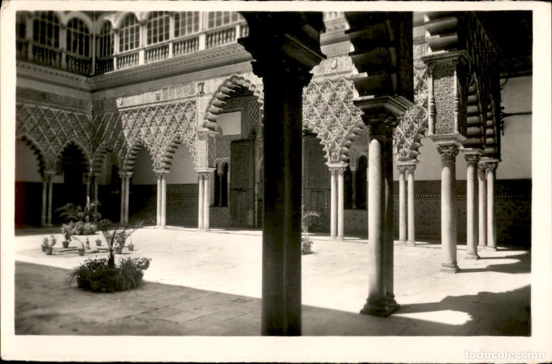 Postales: Sevilla - Reales Alcazares Patio de las doncellas