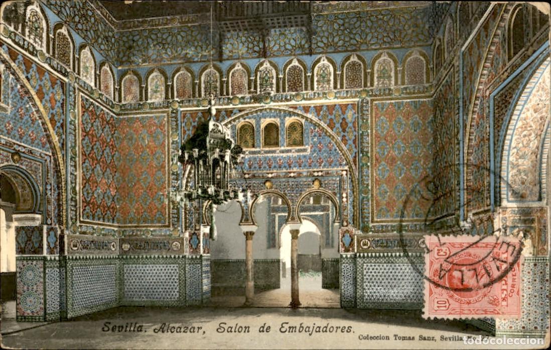 Postales: Sevilla - Alcazar Salon de Embajadores - Coleccion Tomas Sanz
