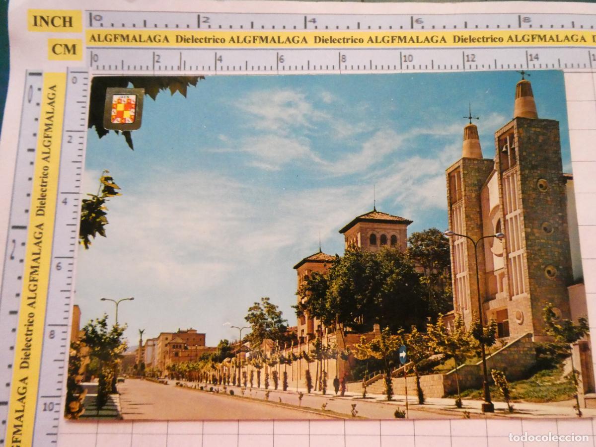 Postales: POSTAL DE JAEN. A&Ntilde;O 1968 AVENIDA DEL GENERAL&Iacute;SIMO 1208 ESCUDO ORO. 3995