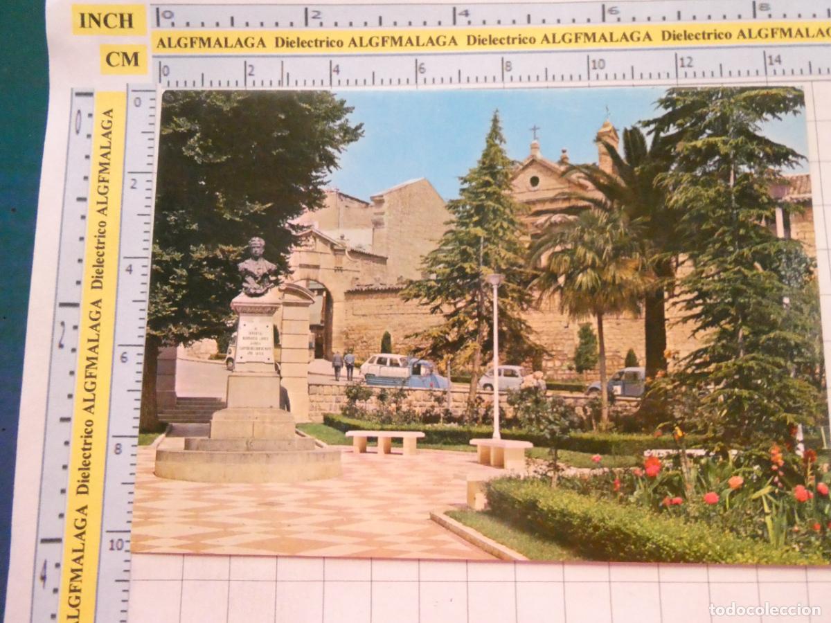 Postales: POSTAL DE JAEN. A&Ntilde;O 1973. ALAMEDA DE CALVO SOTELO Y ARCO DEL &Aacute;NGEL 85 ARRIBAS. 3998