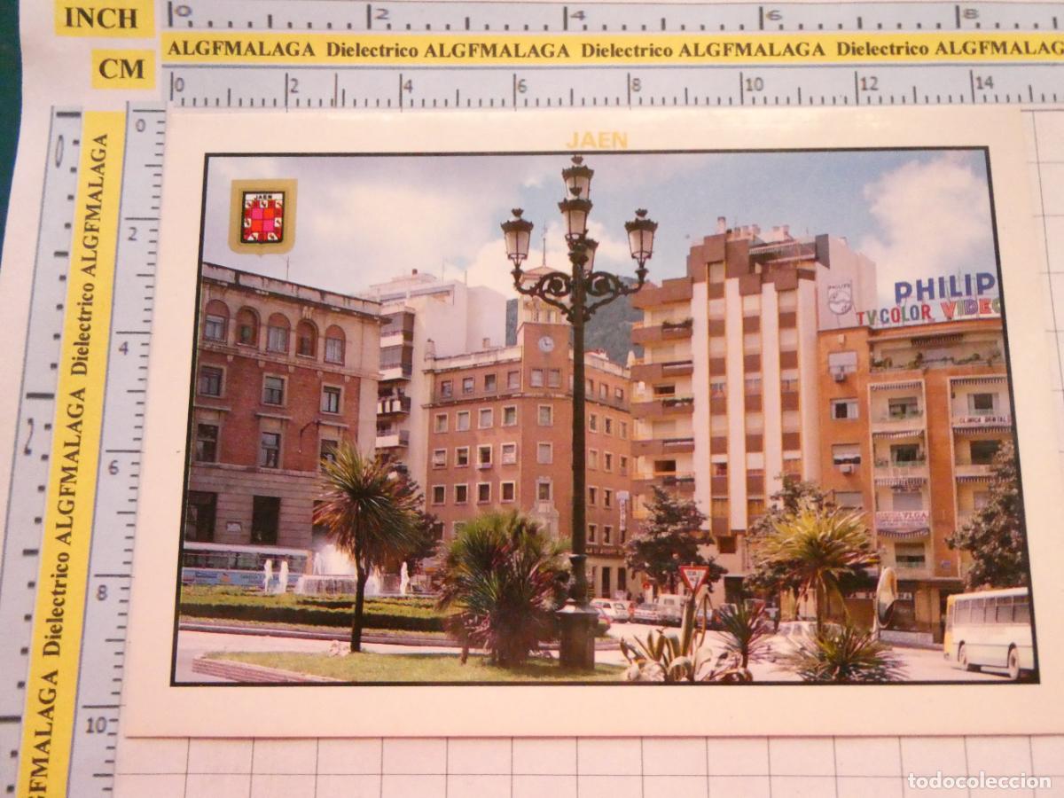 Postales: POSTAL DE JAEN. A&Ntilde;O 1987 PLAZA DE LA CONSTITUCI&Oacute;N 1283 ESCUDO ORO. 4000