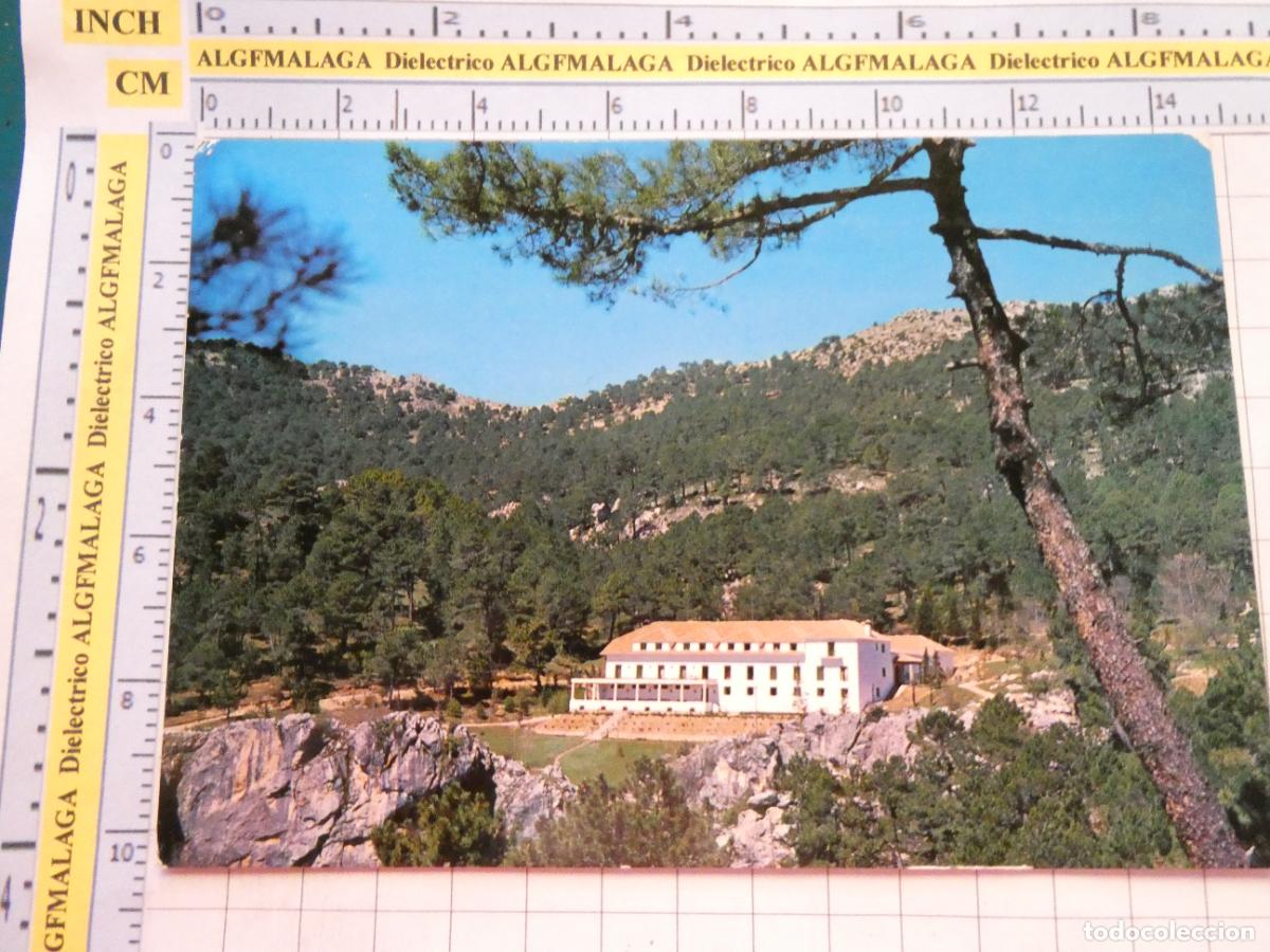 Postales: POSTAL DE JAEN. A&Ntilde;O 1969. SIERRA DE CAZORLA VISTA DE SACEJO Y PARADOR NACIONAL DE TURISMO. 4011