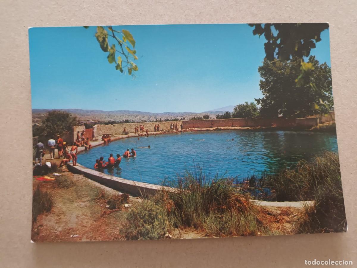 Postales: BENTARIQUE (ALMERIA). LA PORNILLA. PISCINA NATURAL (1969)