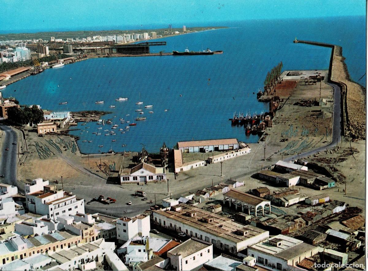 Postales: POSTAL MODERNA DE ALMERIA. PUERTO Y VISTA PARCIAL. P-ANAL-274