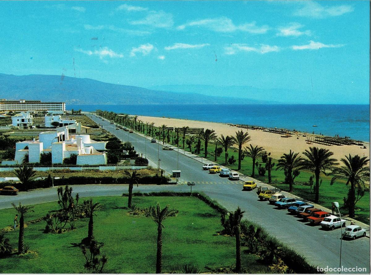 Postales: POSTAL MODERNA DE ALMERIA. ROQUETAS DE MAR. VISTA PARCIAL Y PLAYA. P-ANAL-276
