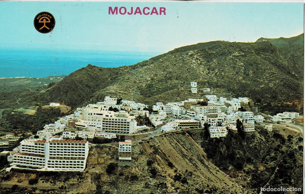 Postales: POSTAL MODERNA DE ALMERIA. MOJACAR. VISTA A&Eacute;REA. P-ANAL-292