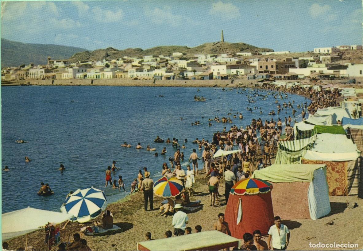 Postales: N&ordm; 15-GARRUCHA. Almer&iacute;a. D&aacute;rsena. Circulada en 1967. ED. REPORTAJES GIRA